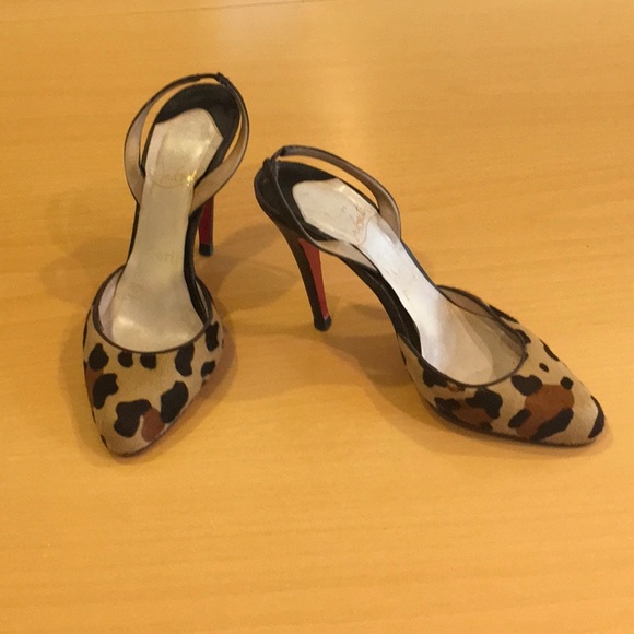 Christian Louboutin Shoes - Louboutin Stiletto Heels Leopard Print